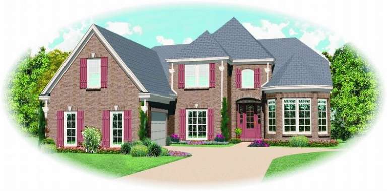 House Plan House Plan #8698 Front Elevation