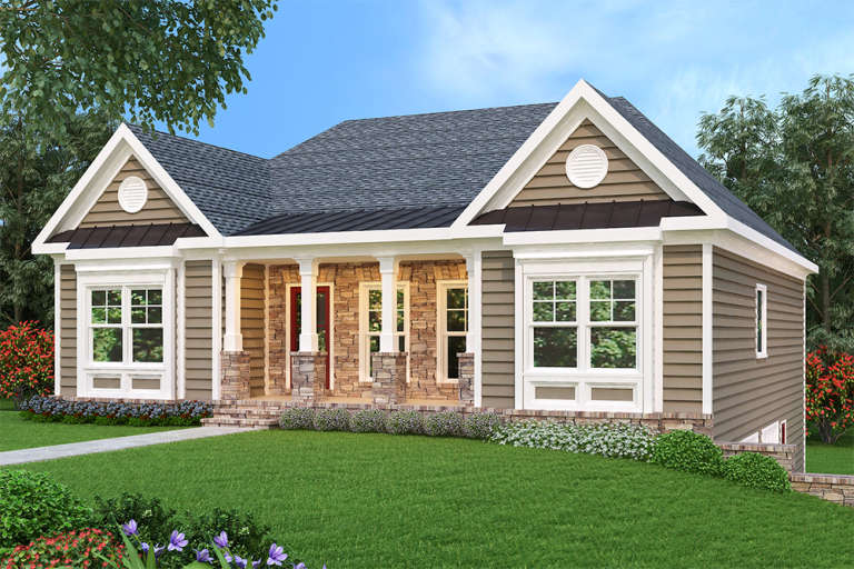 House Plan House Plan #87 Front Elevation