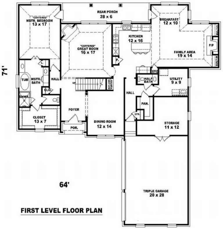 House Plan House Plan #8704 Drawing 1