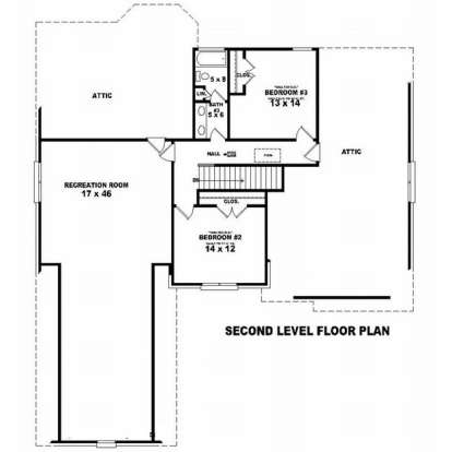 Floorplan 2 for House Plan #053-01228