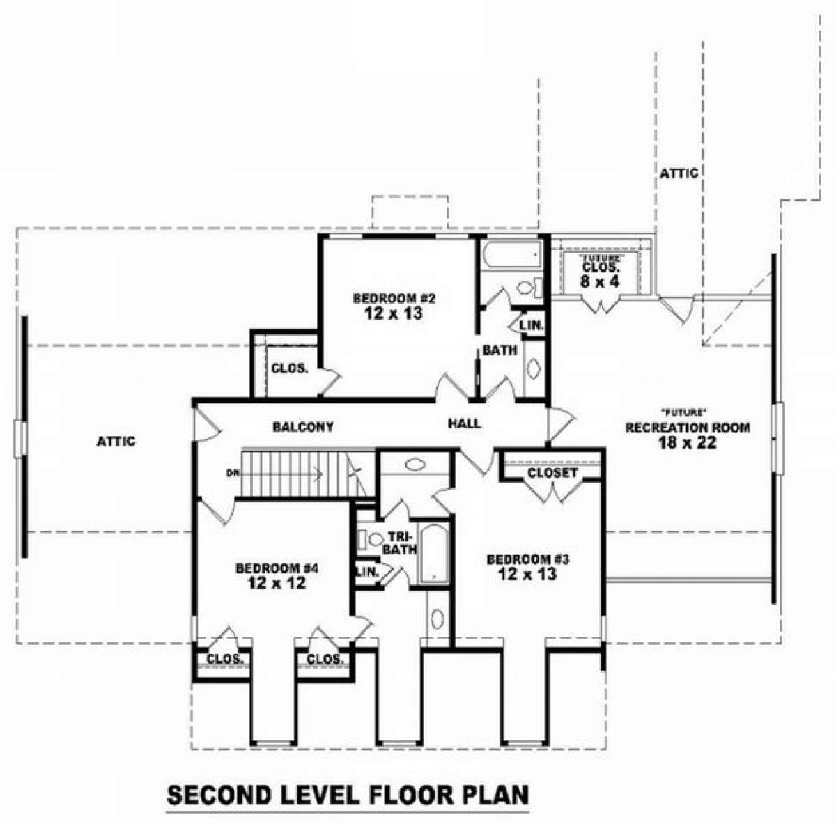Floorplan 2 for House Plan #053-01235