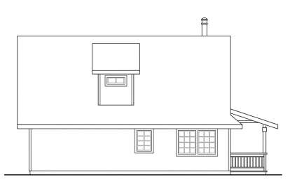 Vacation House Plan #035-00221 Elevation Photo