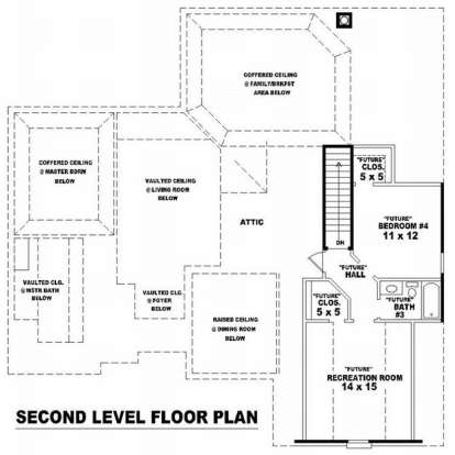 Floorplan 2 for House Plan #053-01240
