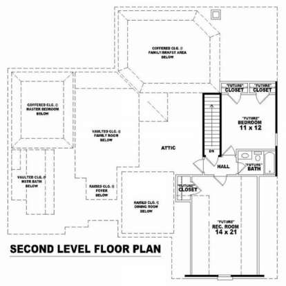 Floorplan 2 for House Plan #053-01241