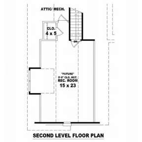 Floorplan 2 for House Plan #053-01242