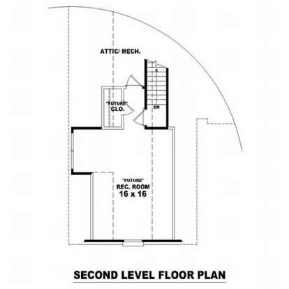 Floorplan 2 for House Plan #053-01243