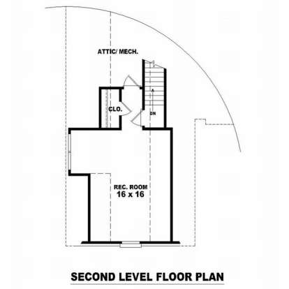 Floorplan 2 for House Plan #053-01247