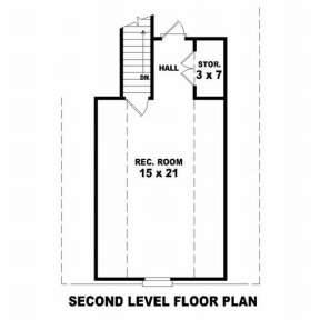 Floorplan 2 for House Plan #053-01248
