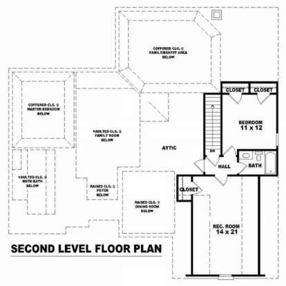 Floorplan 2 for House Plan #053-01251