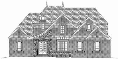 French Country House Plan #053-01254 Elevation Photo
