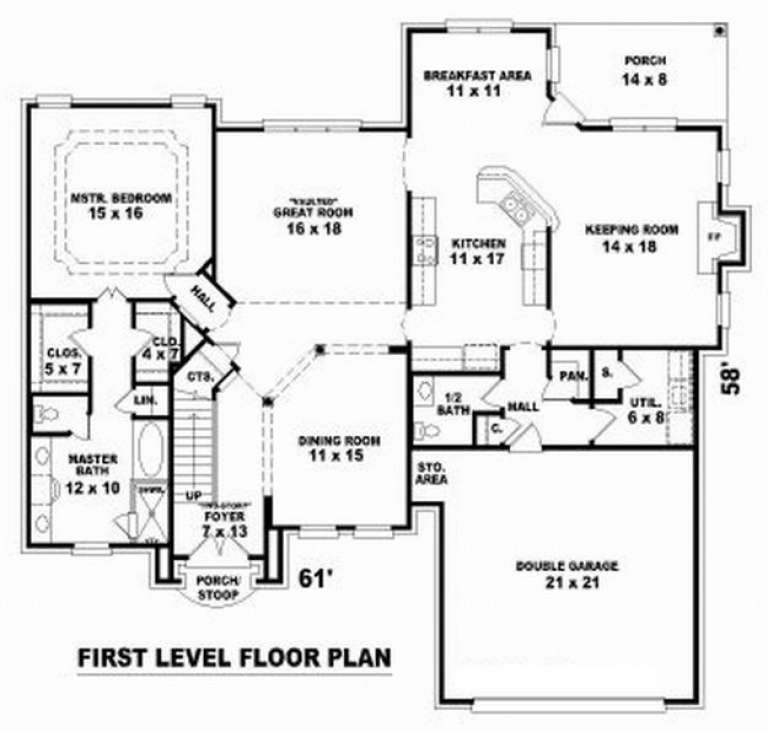 House Plan House Plan #8739 Drawing 1