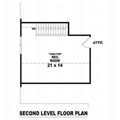 Floorplan 2 for House Plan #053-01261