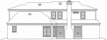 Country House Plan #053-01282 Elevation Photo