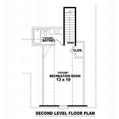 Floorplan 2 for House Plan #053-01286