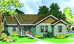 Traditional House Plan #035-00226 Elevation Photo