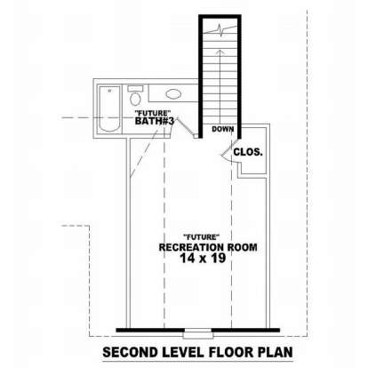 Floorplan 2 for House Plan #053-01292