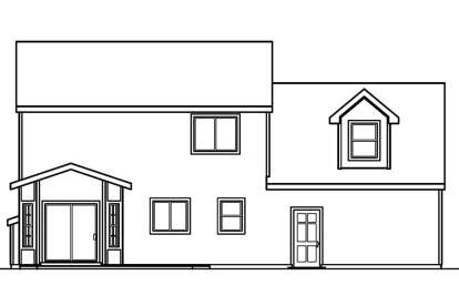 Traditional House Plan #035-00227 Elevation Photo