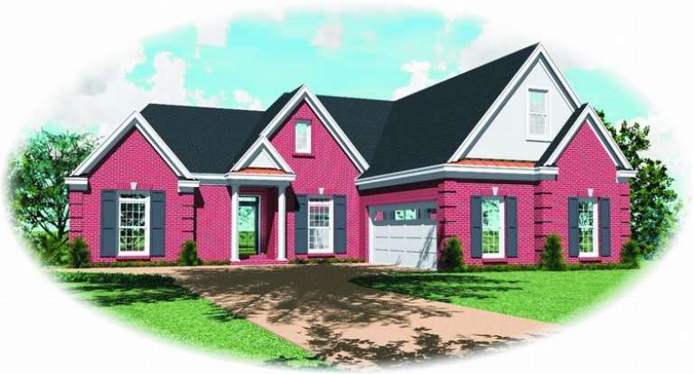 House Plan House Plan #8781 Front Elevation