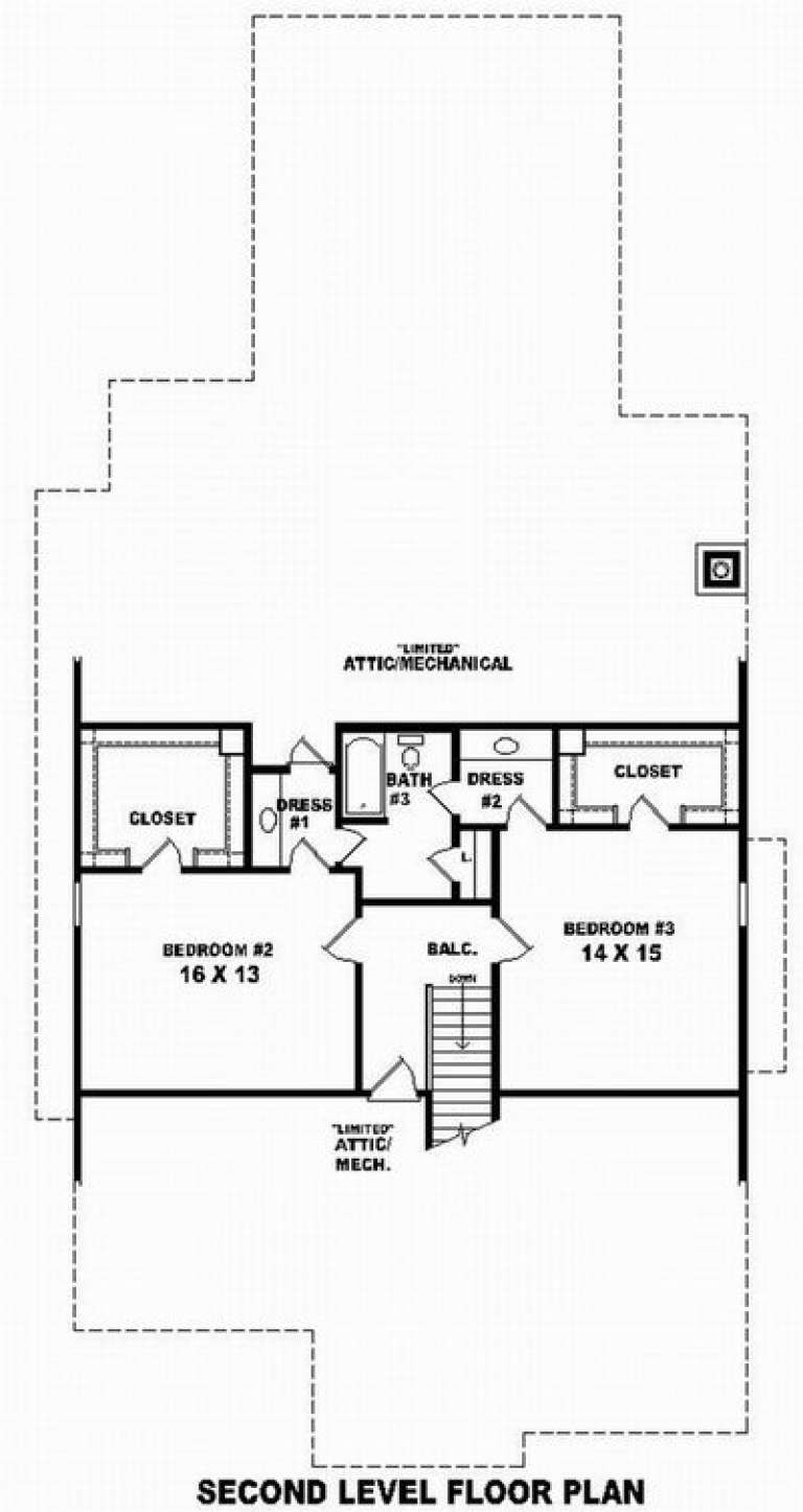 House Plan House Plan #8788 Drawing 2