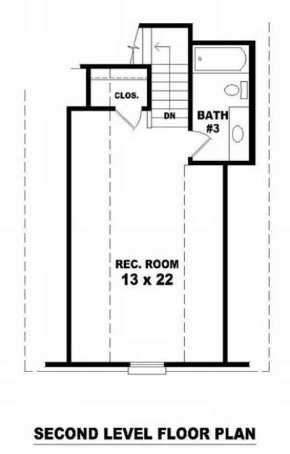 Floorplan 2 for House Plan #053-01312