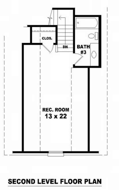 Floorplan 2 for House Plan #053-01313