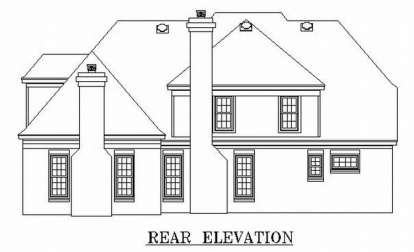 French Country House Plan #053-01317 Elevation Photo