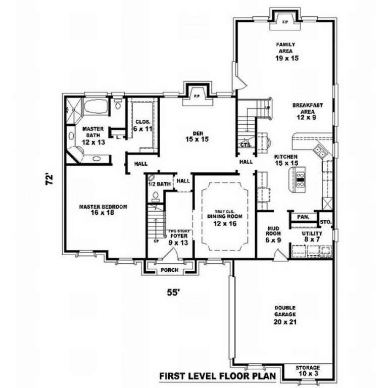 House Plan House Plan #8798 Drawing 1