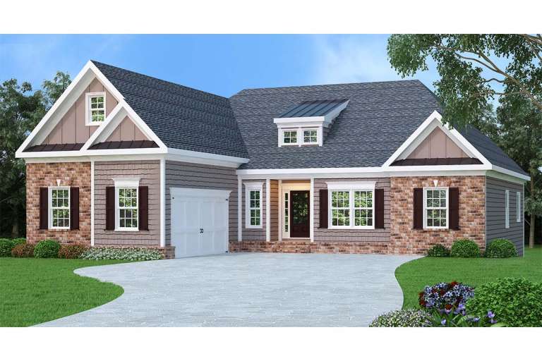 House Plan House Plan #88 Front Elevation 