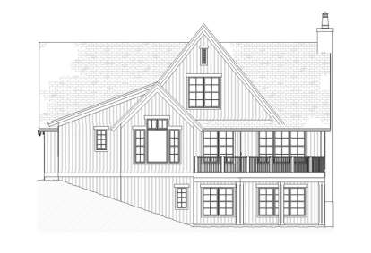 Country House Plan #1637-00001 Elevation Photo