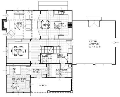 Main for House Plan #1637-00002
