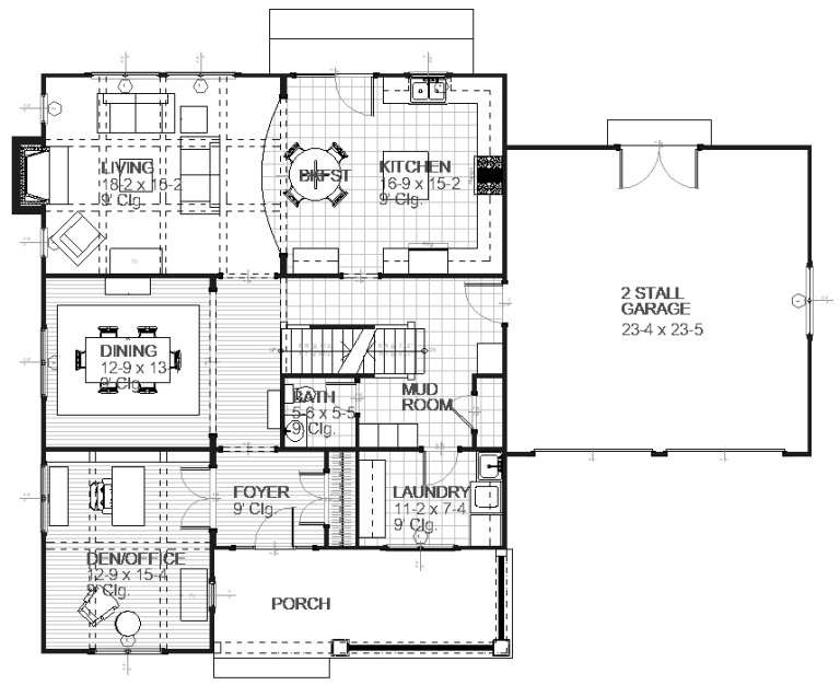 House Plan House Plan #8832 Drawing 1