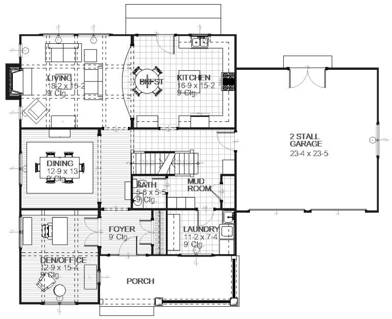 House Plan House Plan #8832 Drawing 1