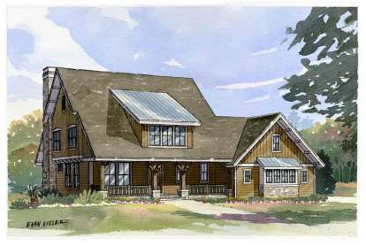Traditional House Plan #1637-00004 Elevation Photo