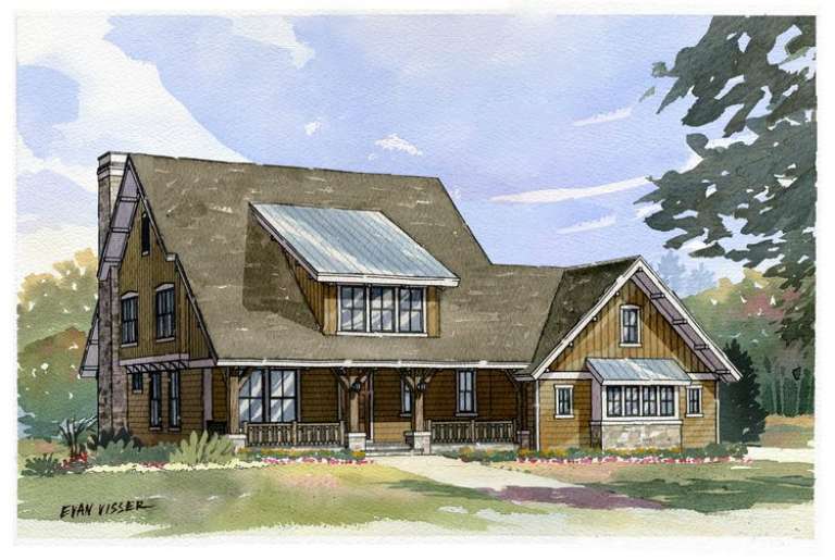 House Plan House Plan #8834 Front Elevation