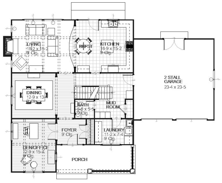 House Plan House Plan #8836 Drawing 1