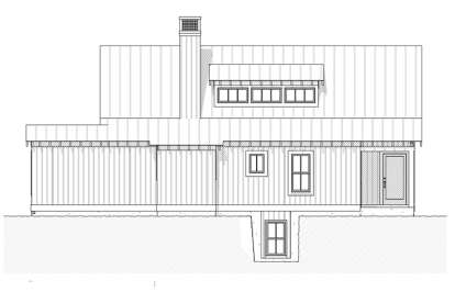 Lake Front House Plan #1637-00007 Elevation Photo