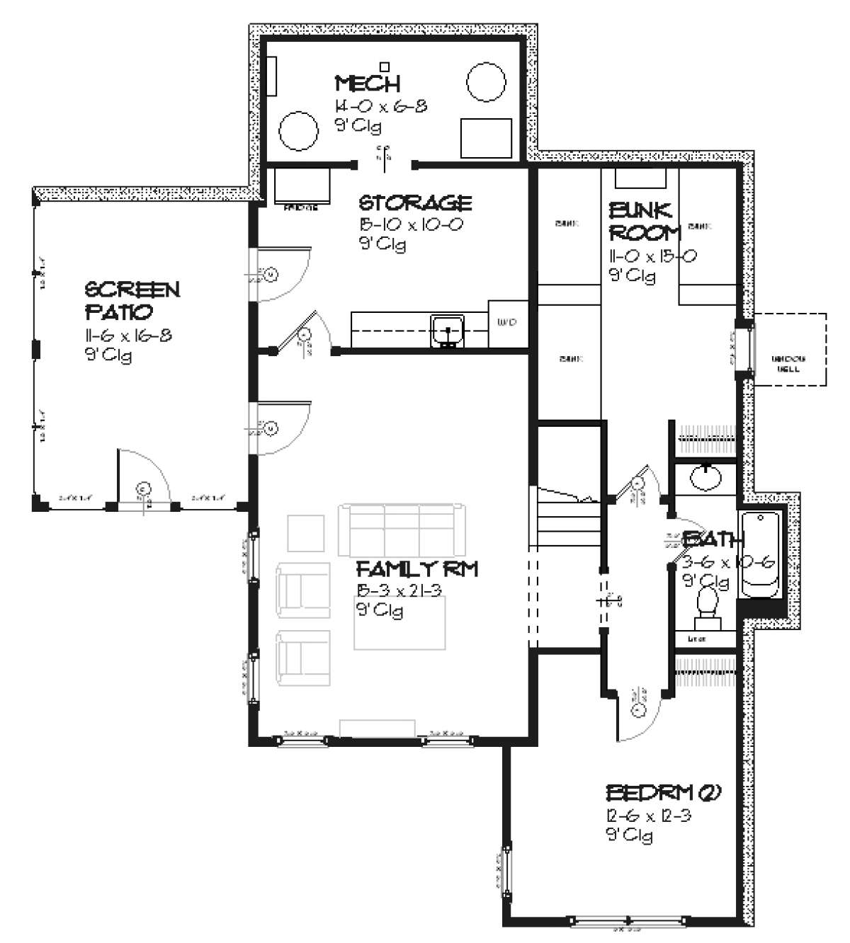 Lake Front Plan 2 299 Square Feet 3 Bedrooms 2 5 