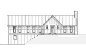 Vacation House Plan #1637-00008 Elevation Photo