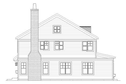 Colonial House Plan #1637-00010 Elevation Photo