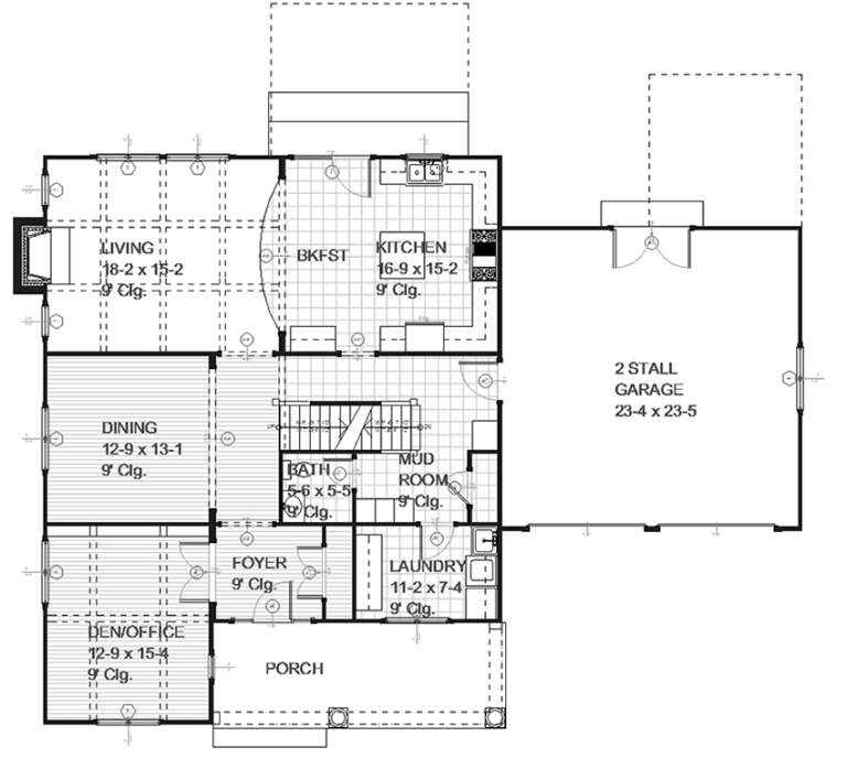 House Plan House Plan #8840 Drawing 1