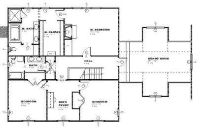 Floorplan 2 for House Plan #1637-00012