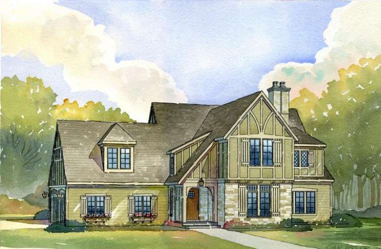 House Plan House Plan #8844 Front Elevation