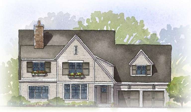 House Plan House Plan #8846 Front Elevation