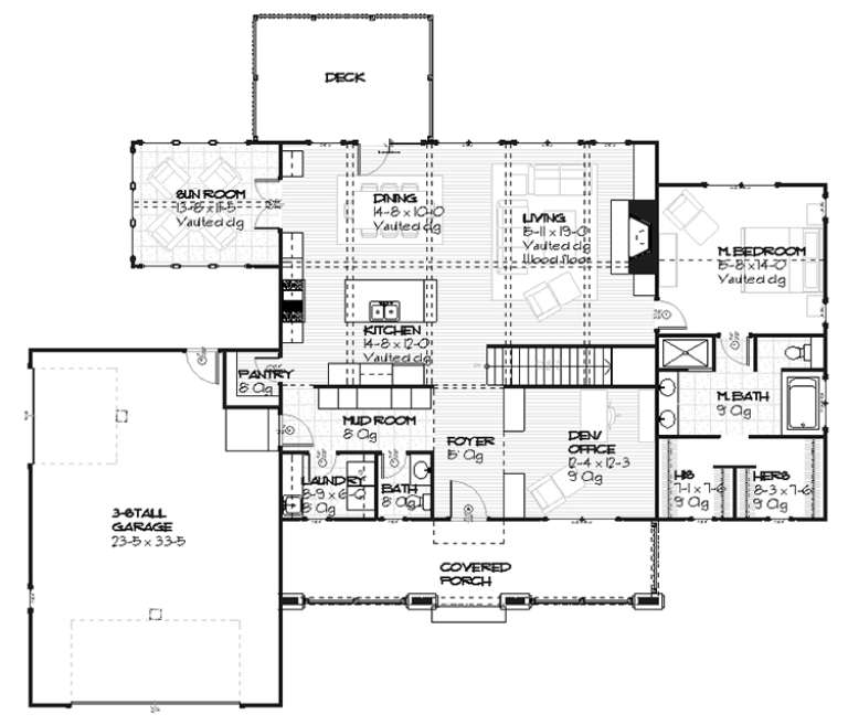 House Plan House Plan #8847 Drawing 1