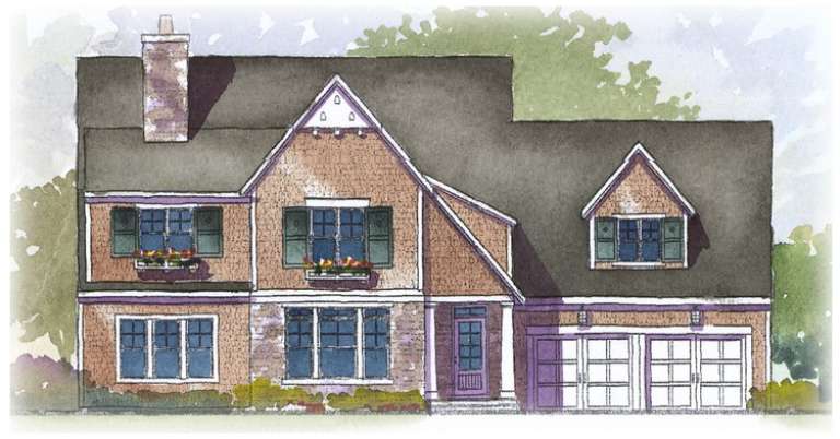 House Plan House Plan #8849 Front Elevation