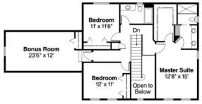 Second Floor for House Plan #035-00234