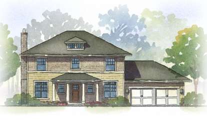 Southern House Plan #1637-00020 Elevation Photo