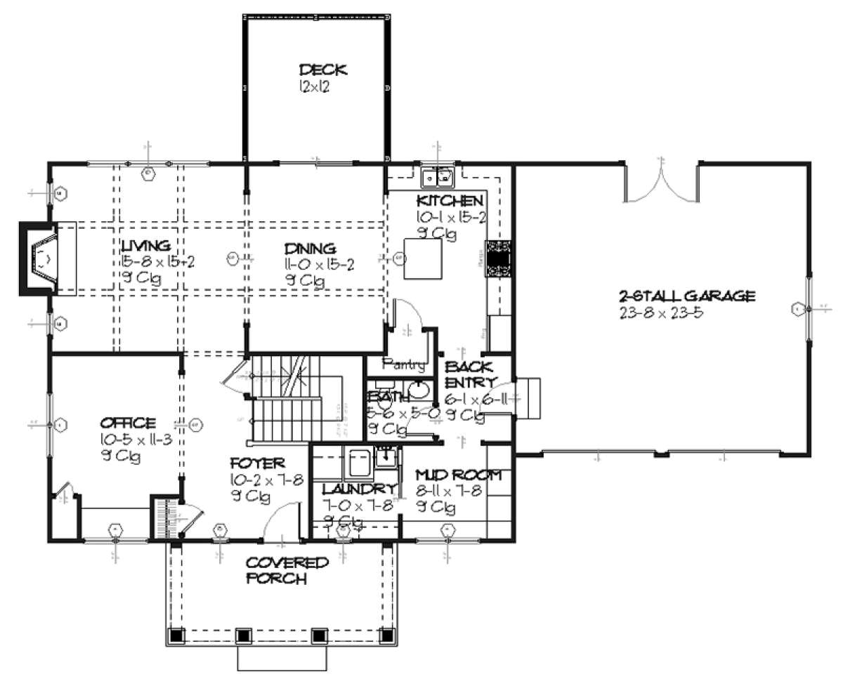 Main for House Plan #1637-00020