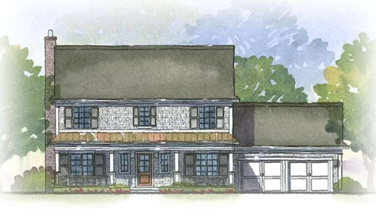 House Plan House Plan #8851 Front Elevation