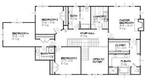 Floorplan 2 for House Plan #1637-00022